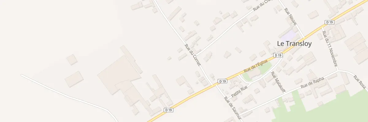 Plan du 5 Rue du Cornet au Transloy