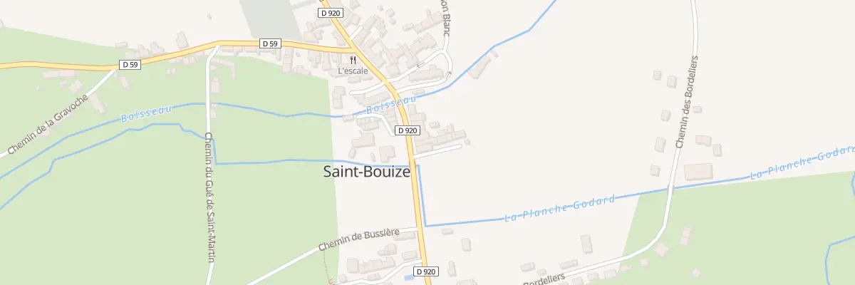 Plan du 4 Rte de Sancerre à Saint-Bouize