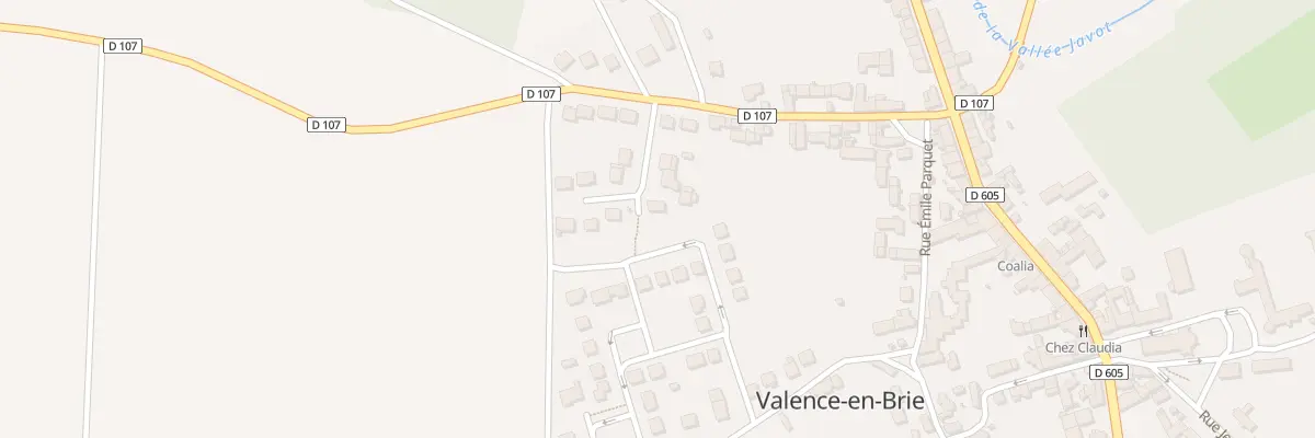 Plan du 7 Rue des Flamboyants à Valence-en-Brie