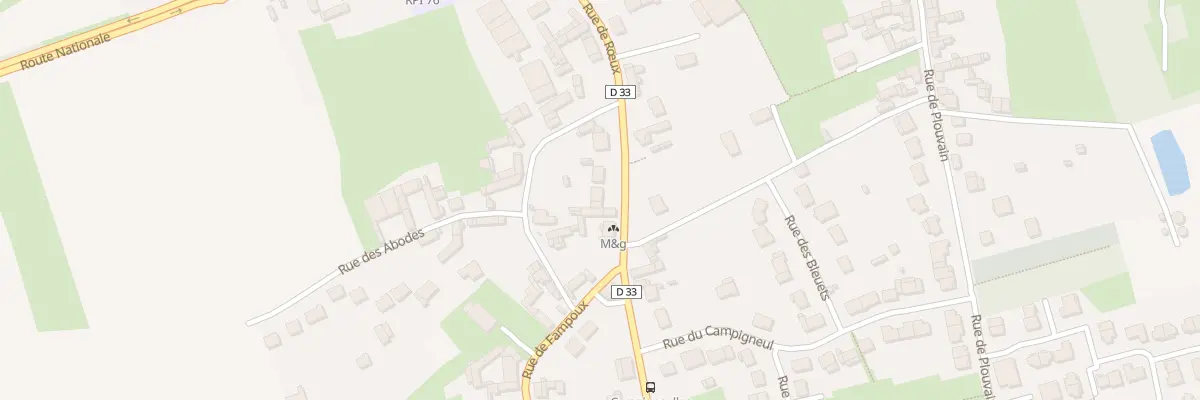 Plan du 9T Rue de Roeux à Gavrelle