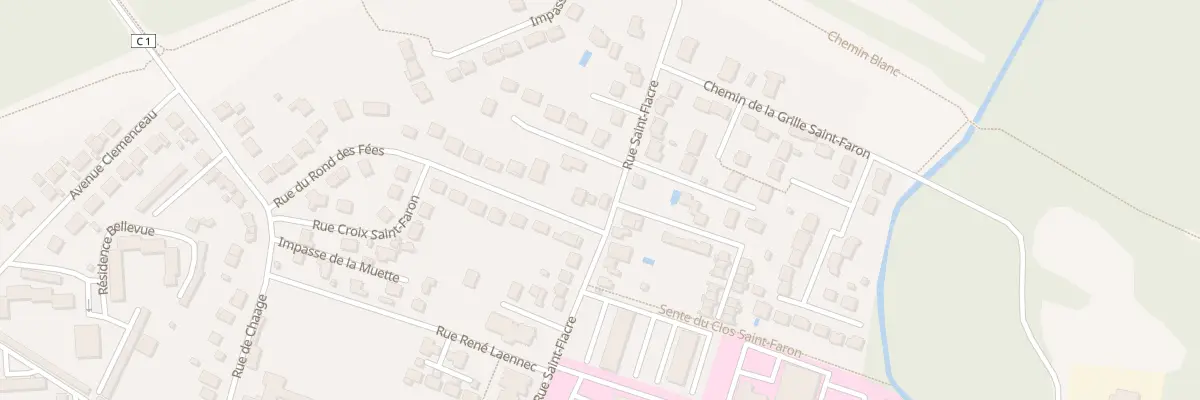 Plan du 53 Rue Saint Fiacre à Meaux