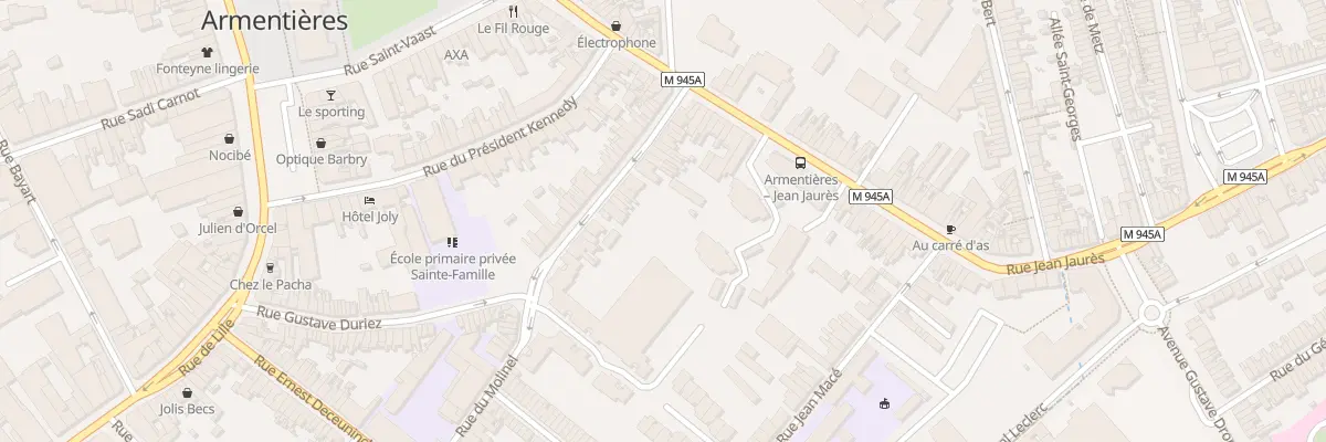 Plan du 30 Rue Arthur Defer à Armentières