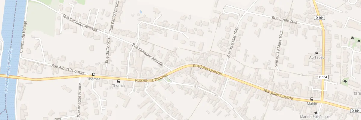Plan du 98 Rue Jules Guesde à Meurchin