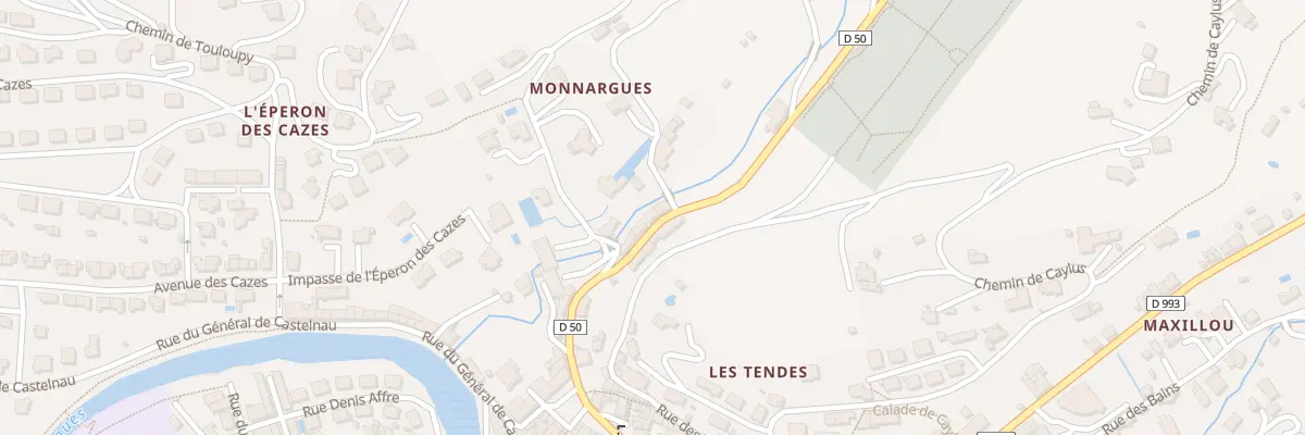 Plan du 19 Av du Doc Blancard à Saint-Affrique