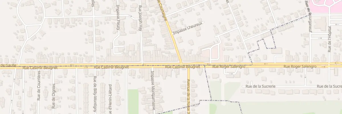 Plan du 127 Rue du General de Gaulle à Noyelles-sous-Lens
