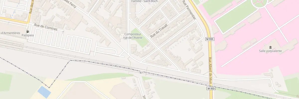 Plan du 14 Rue de l’Epargne à Armentières