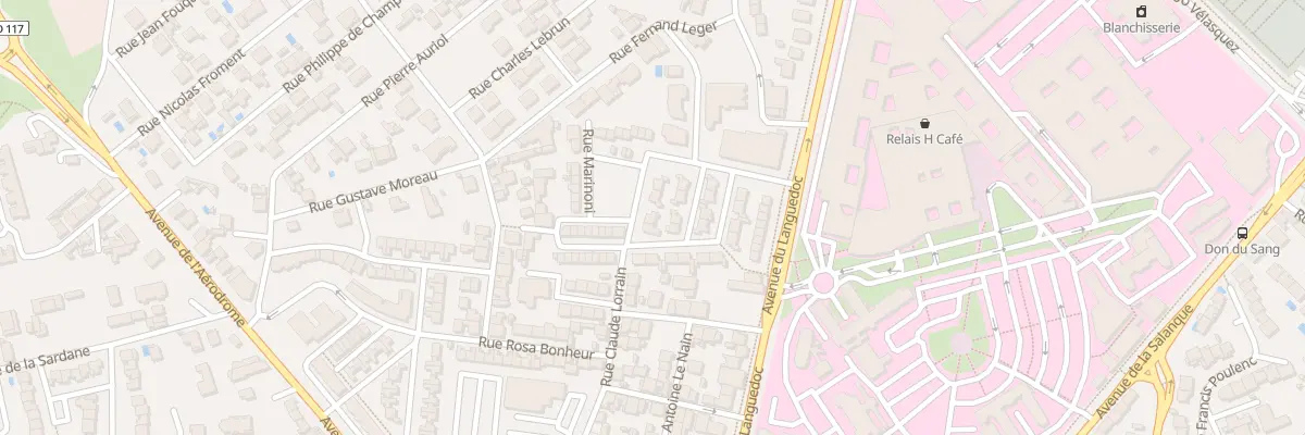 Plan du 3 Rue Edison à Perpignan