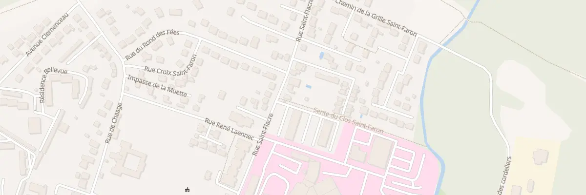 Plan du 46 Rue Saint Fiacre à Meaux