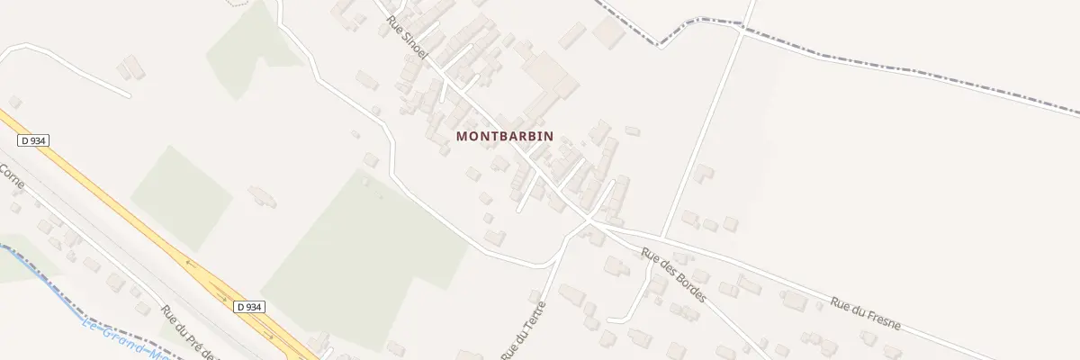 Plan du 3 Rue Sinoel à Crécy-la-Chapelle