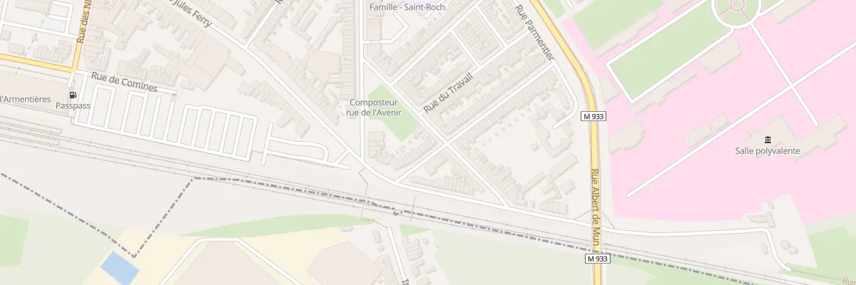 Plan du 18 Rue de l’Epargne à Armentières
