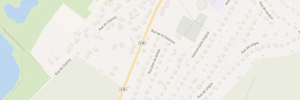 Plan du 5 Rue Jean de Bréda au Plessis-Brion