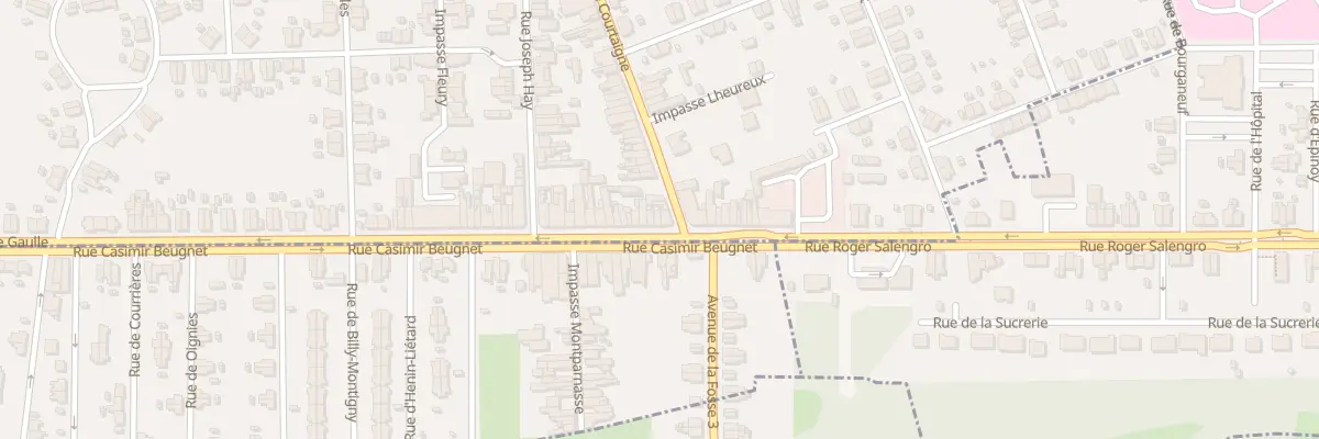 Plan du 131 Rue du General de Gaulle à Noyelles-sous-Lens