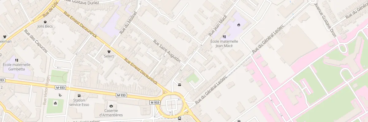 Plan du 19 Rue Jean Mace à Armentières