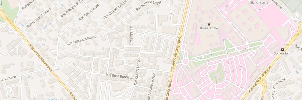 Plan du 10 Rue Thimonnier à Perpignan