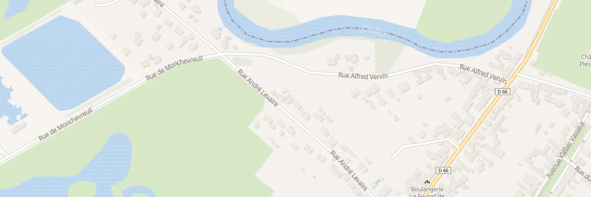 Plan du 257 Rue André Levaire au Plessis-Brion
