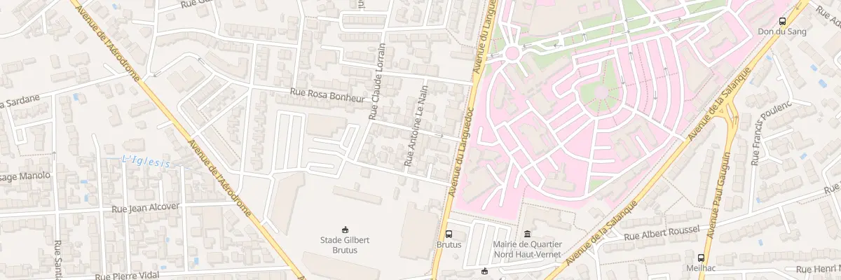 Plan du 9 Rue Camille Corot à Perpignan