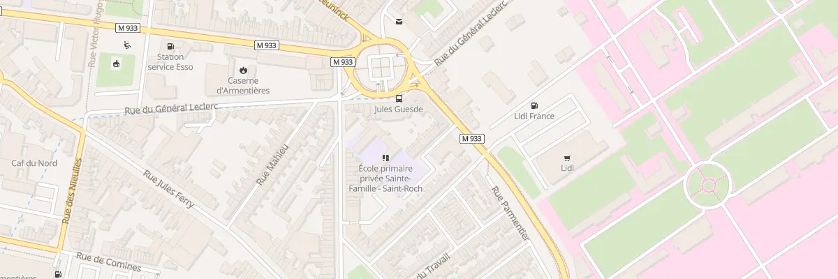 Plan du 16 Rue du Quatorze Juillet à Armentières