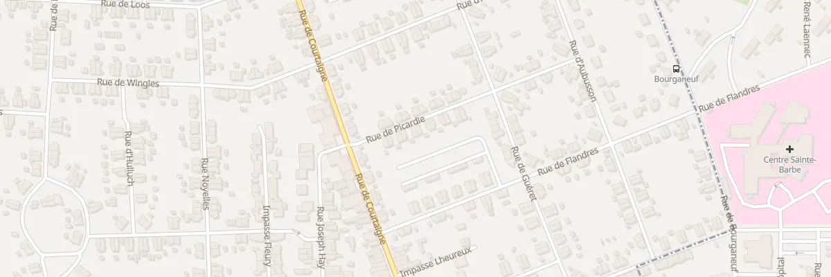 Plan du 9 Rue de Picardie à Noyelles-sous-Lens