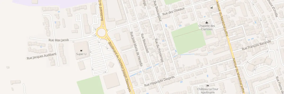 Plan du 21 Rue Beausoleil à Perpignan