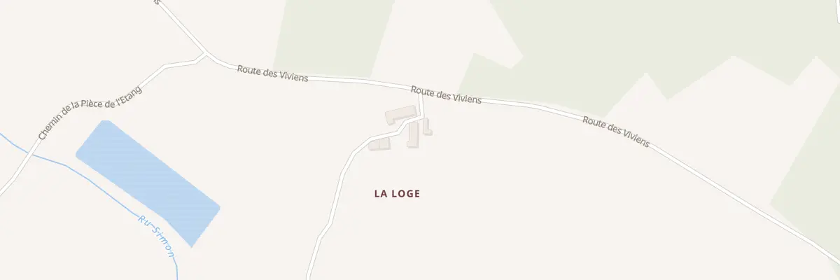 Plan du 5862 La Loge à Châtillon-Coligny