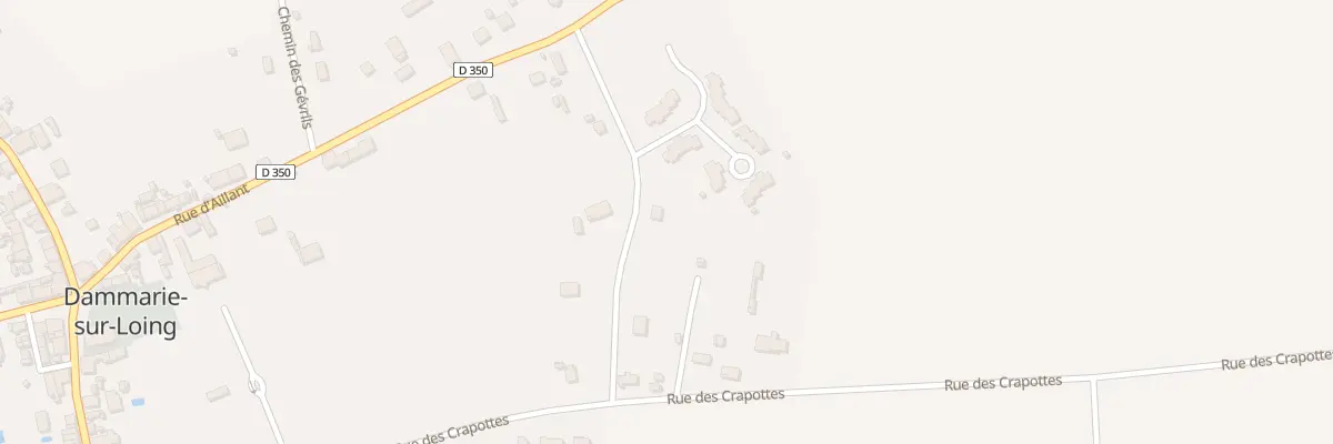 Plan du 5 Rue des Pains Chauds à Dammarie-sur-Loing