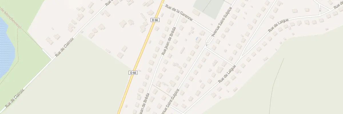 Plan du 12 Rue Jean de Bréda au Plessis-Brion