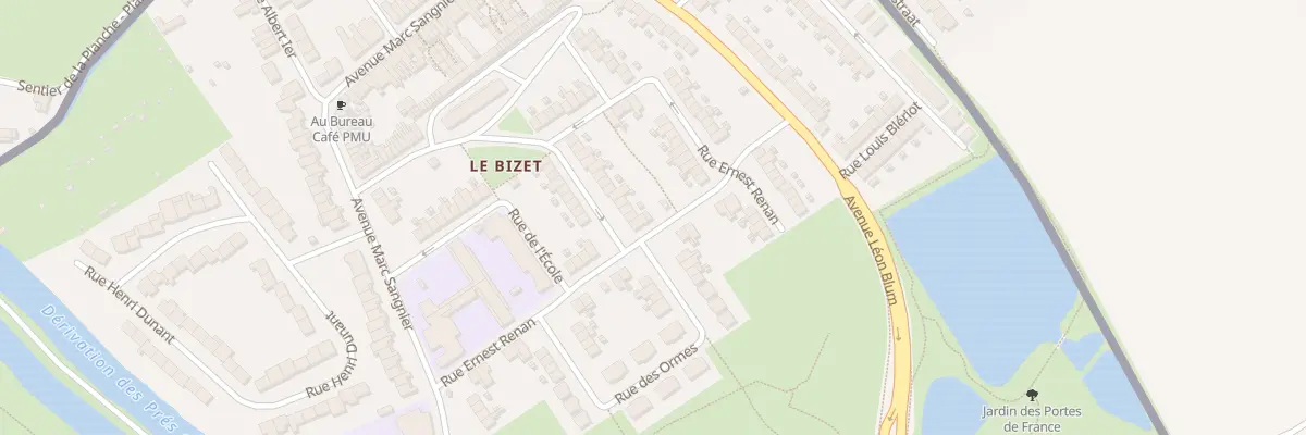 Plan du 51 Rue Ernest Renan à Armentières