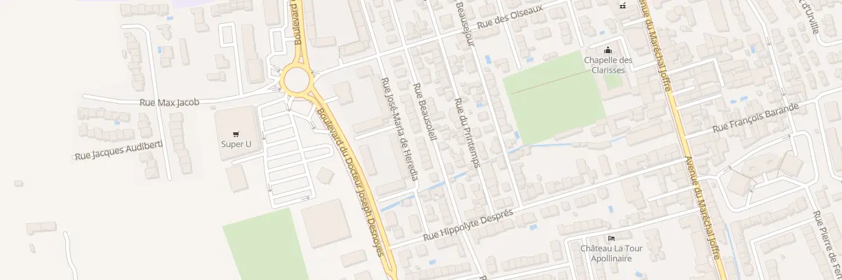 Plan du 17 Rue Beausoleil à Perpignan