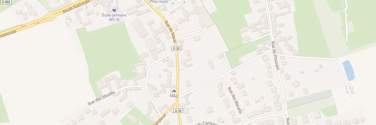 Plan du 10 Rue de Roeux à Gavrelle