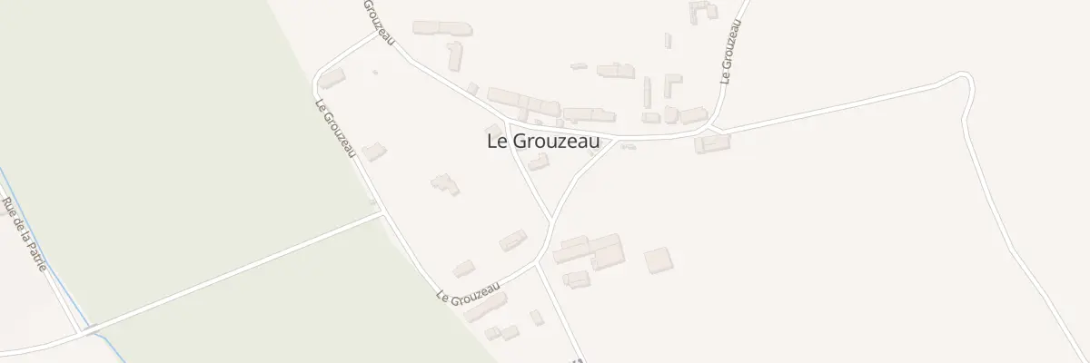 Plan du 23 Le Grouzeau à Léré