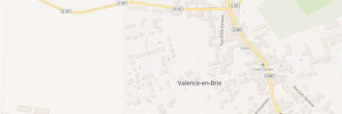 Plan du 2 Rue du Val Javot à Valence-en-Brie