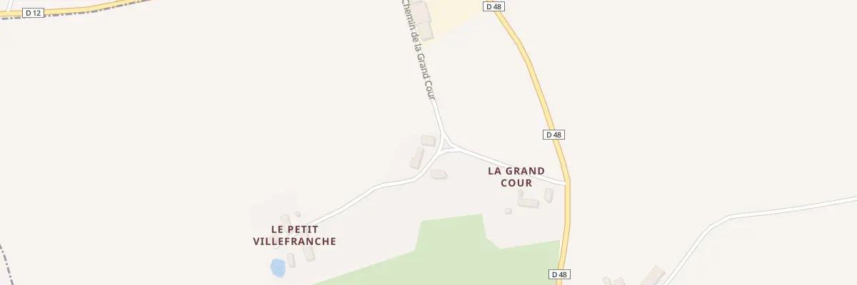 Plan du 2 Che de la Grand Cour à Saint-Hilaire-de-Gondilly