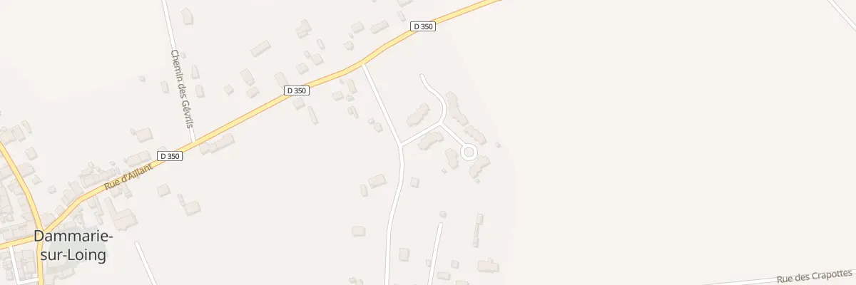 Plan du 12 Rue des Pains Chauds à Dammarie-sur-Loing