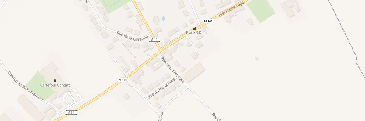 Plan du 6 Rue de la Fresnoye au Maisnil