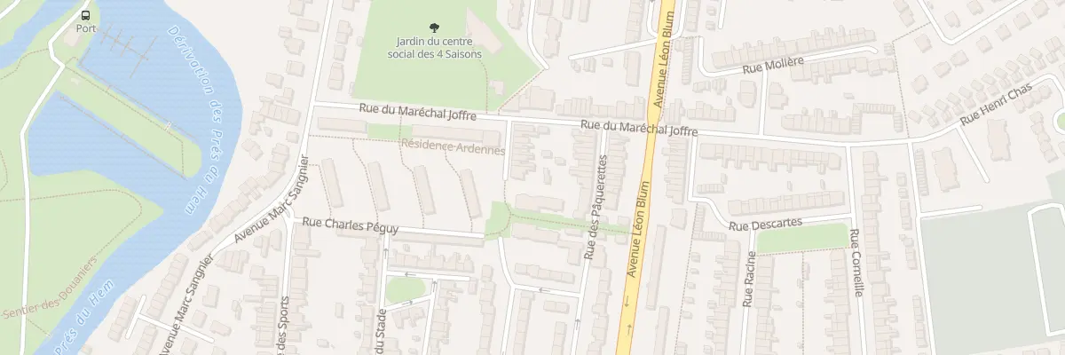 Plan du 37 Rue des Bleuets à Armentières