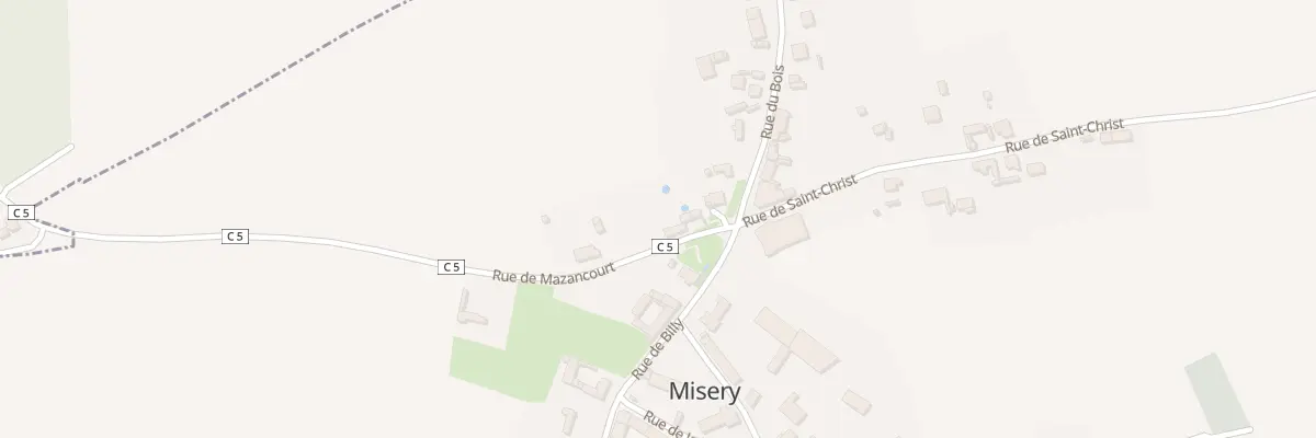 Plan du 3 Pl de la Legion Etrangere à Marchélepot-Misery