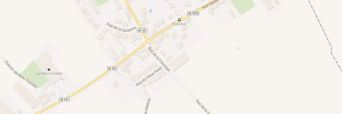 Plan du 8 Rue de la Fresnoye au Maisnil