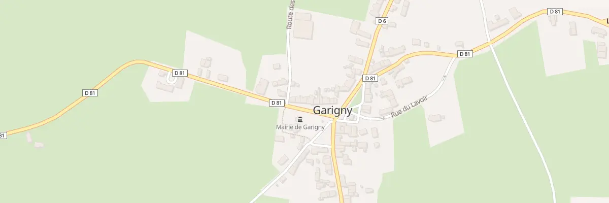 Plan du 8 Rte de Villequiers à Garigny