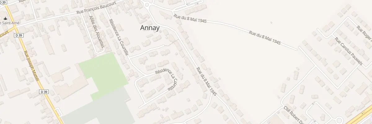 Plan du 27 Rue du 8 Mai 1945 à Annay