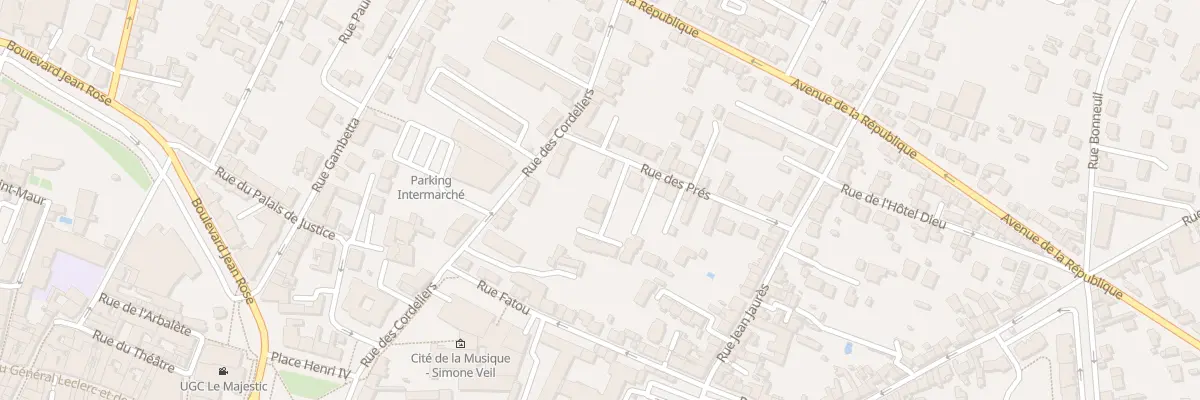 Plan du 4 Rue des Pres à Meaux