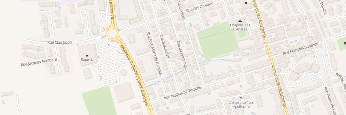 Plan du 16 Rue Beausoleil à Perpignan