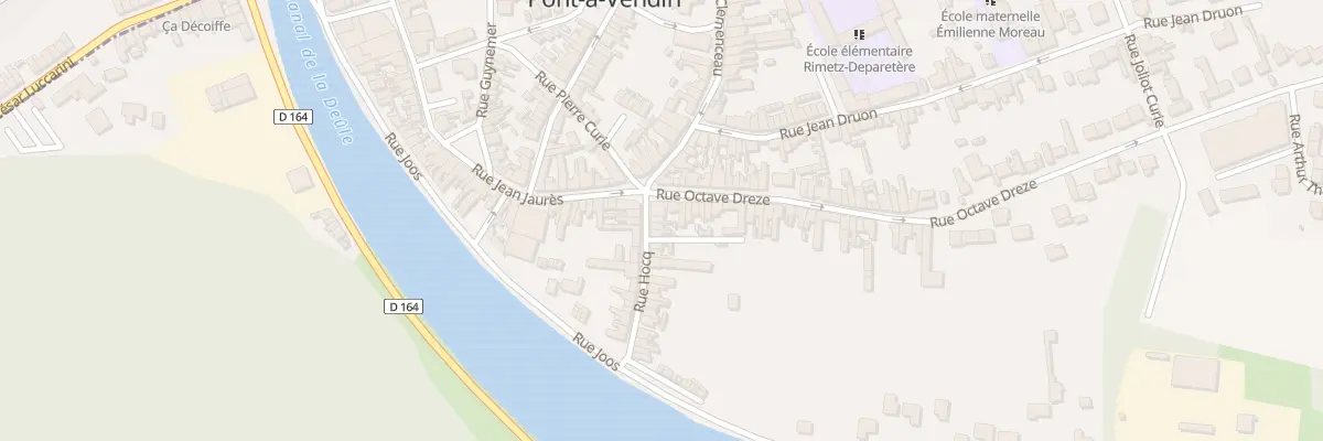 Plan du 31 Rue Hocq à Pont-à-Vendin