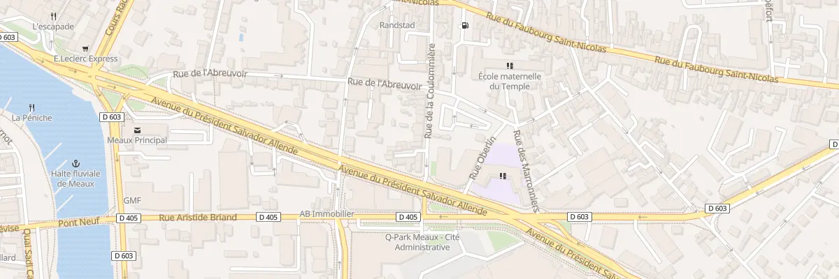 Plan du 36 Rue de la Coulommiere à Meaux