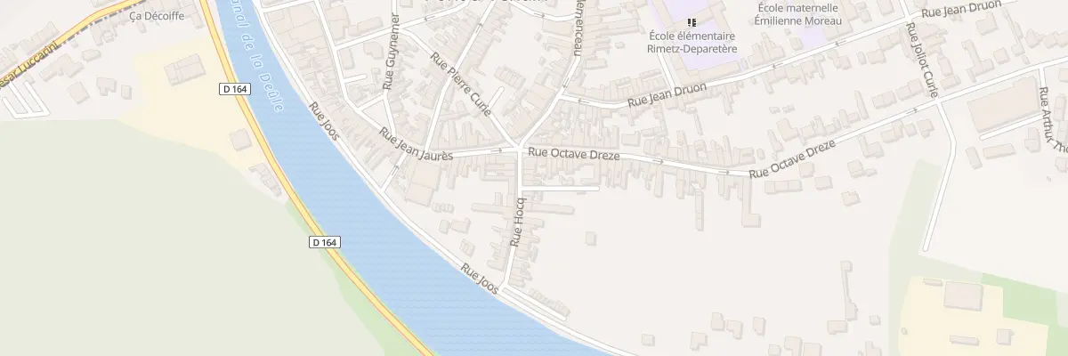Plan du 29 Rue Hocq à Pont-à-Vendin