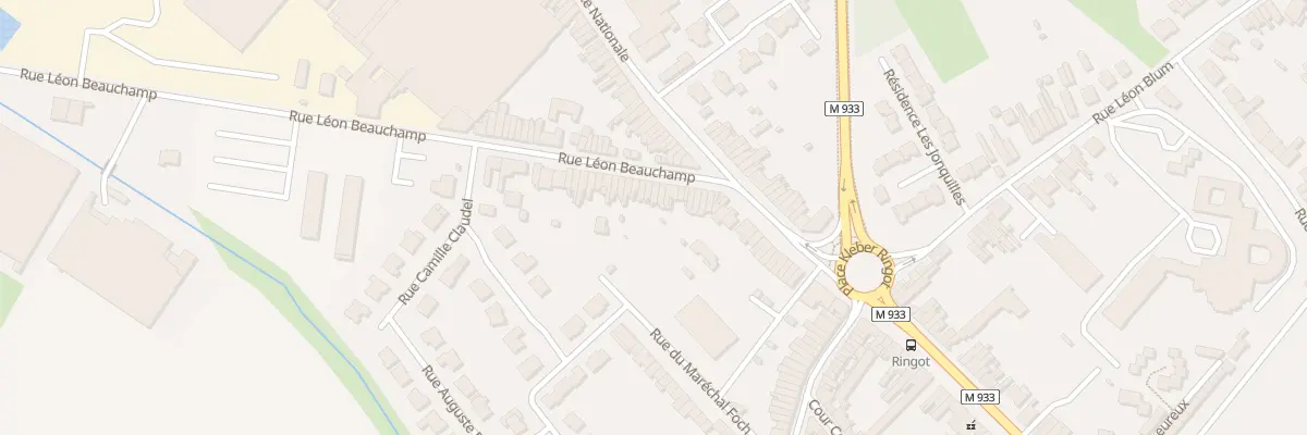 Plan du 17 Rue Léon Beauchamp à La Chapelle-d’Armentières