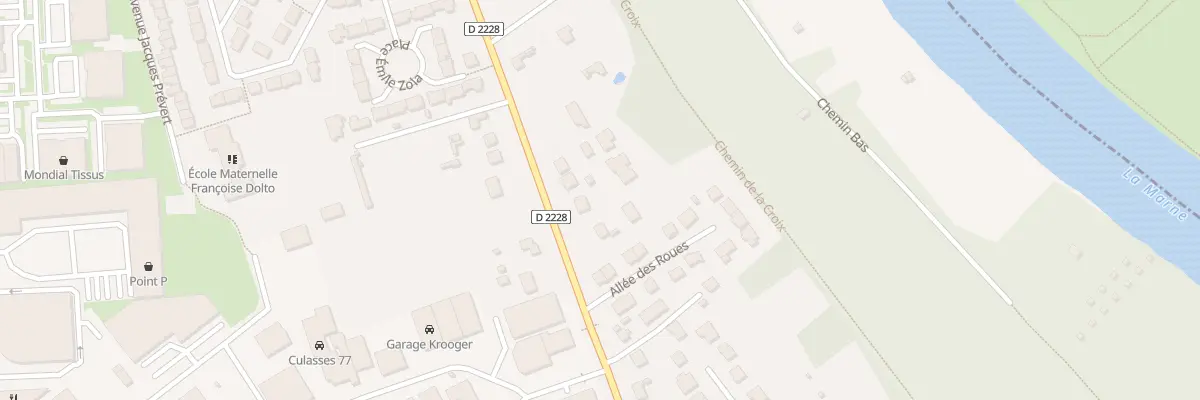 Plan du 85 Av François de Tessan à Nanteuil-lès-Meaux