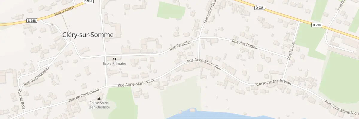 Plan du 42 Rue Anne-Marie Vion à Cléry-sur-Somme