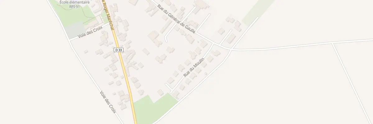 Plan du 8 Rue du Moulin à Acheville