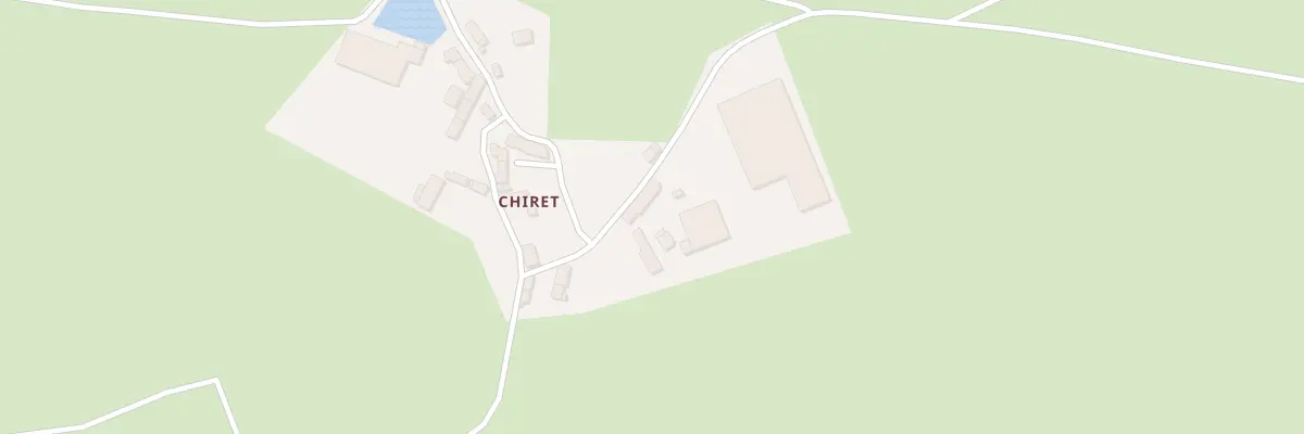 Plan du 3 Chiret à Saint-Priest-en-Murat