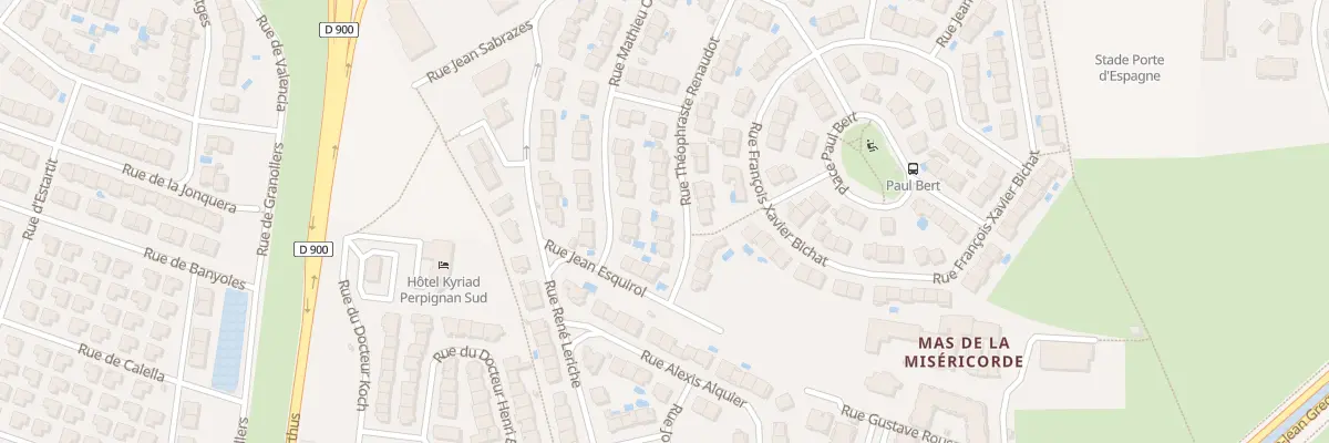 Plan du 28 Rue Théophraste Renaudot à Perpignan